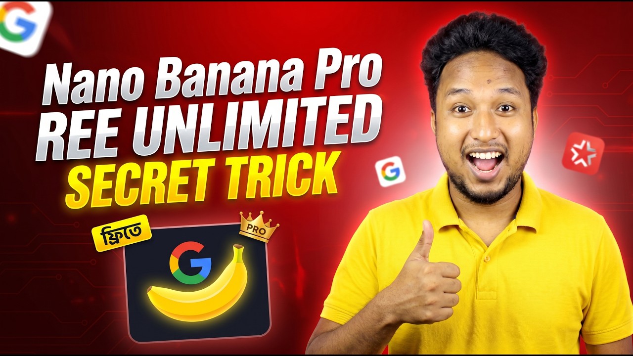 How To Use Nano Banana Pro For Free 🔥 Nano Banana Pro Unlimited 2026 ...