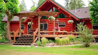 Log Home on 5+ Acres For Sale in Blaine WA | 8443 Kickerville Rd Blaine Washington