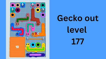 Gecko out level 177 Walkthrough Solution 