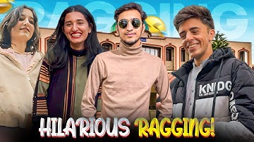 Hilarious Numl Ragging 😱 || Ragging With Girls At Numl University Islamabad