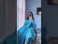 Styling this gorgeous blue printed Pakistani suit 💙| Elegant & breezy fit | #desioutfit #grwm #style
