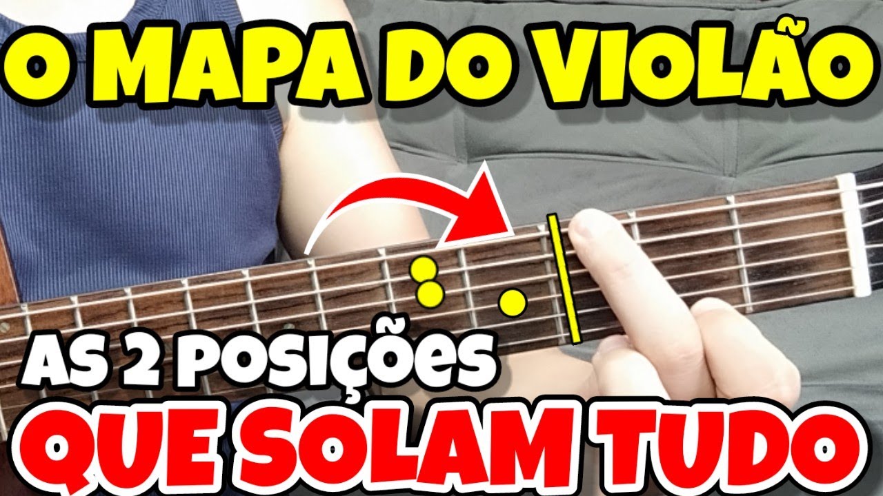 🎸O JEITO mais FÁCIL do MUNDO de DOMINAR A ESCALA MAIOR no VIOLÃO e SOLAR QUALQUER COISA na HORA