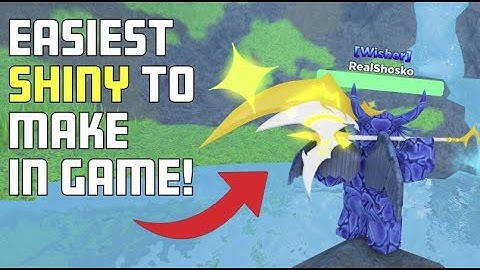 HOW To Make SHINY Icy Wrath! Easiest Shiny! RPG CHAMPIONS