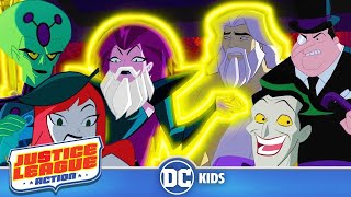 Top 10 Villains Moments | Justice League Action | @dckids