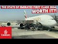 The delicious emirates a380800 first class suite beyond expectations