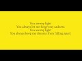 DUSTBOX &quot;You Are My Light&quot; LYRIC