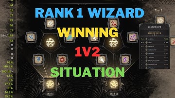 HOW TO WIN 1V2 AS A WIZARD | Rank 1 Wizard | Dark and Darker