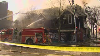 Fire destroys historic Seven Gables Theatre in Seattle's U District