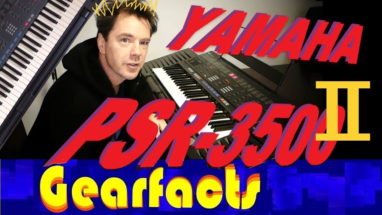 YAMAHA PSR-3500 Synthesizer キーボード YAMAHA PSR-3500 [Electronic Keyboard Models & Demo Songs