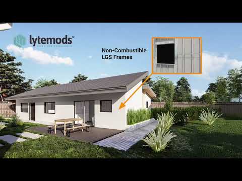 Altadena Fire Destroys Everything On This Block Except this Non-Combustible lytemods ADU!