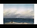 73.Tribute to the classics. The Monk by the Sea(Caspar David Friedrich)watercolor landscape tutorial