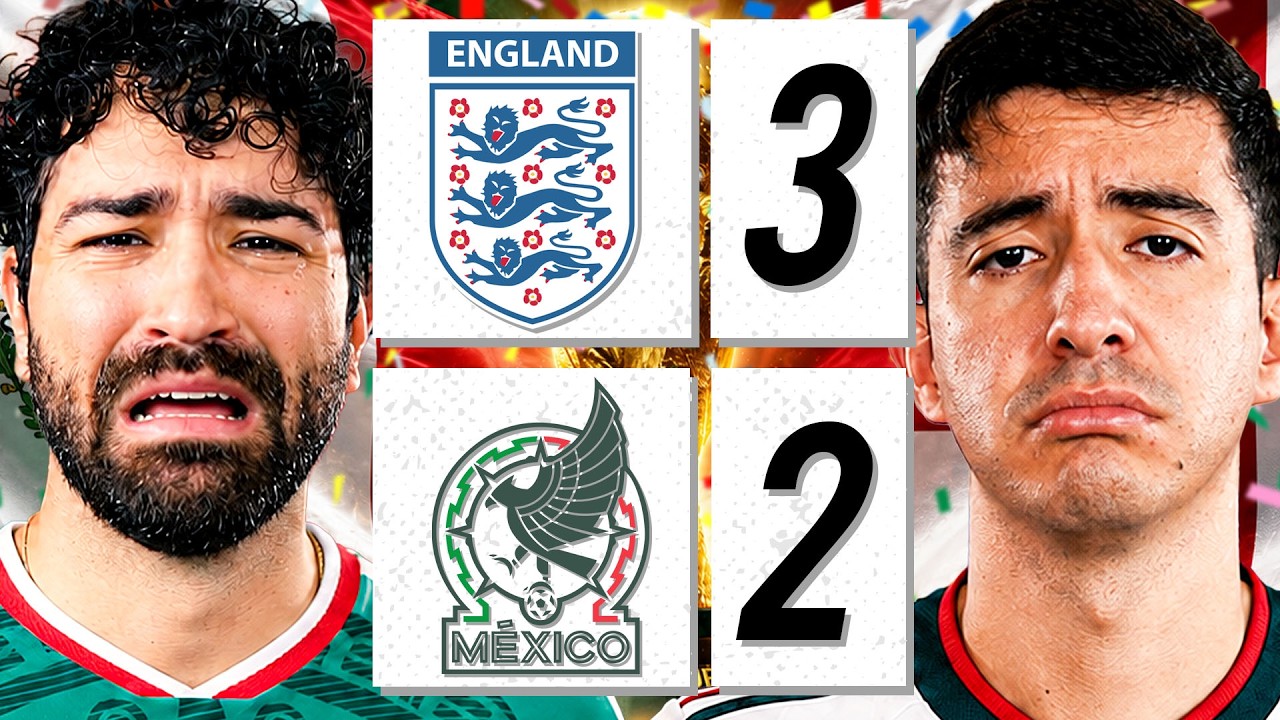 HEARTBROKEN. 💔 ENGLAND 3-2 MEXICO (REACTION)