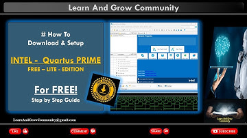 How To Download Intel Quartus PRIME For FREE! - Step by Step Guide