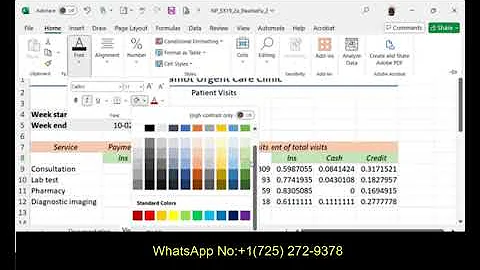 Bergamot Urgent Care Clinic Module 2: SAM Project 1a | NP_EX19_2a | New Perspectives Excel 2019