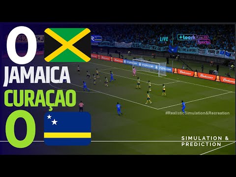 JAMAICA 0 0 CURAÇAO MATCH HIGHLIGHTS Concacaf Qualifiers 2026 World Cup Simulation Recreation