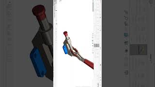 Solidworks Tutorial : Toggler Push Clamp design  #engineering #solidworks #design #cadcamsolidworks