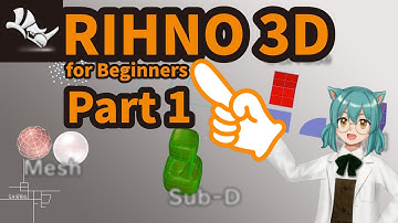 Rhino 3D for Beginners Part 1: 5 Basic Rhino Objects You Need to Know!