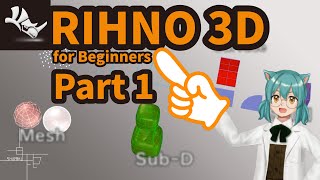 Rhino 3D for Beginners Part 1: 5 Basic Rhino Objects You Need to Know!