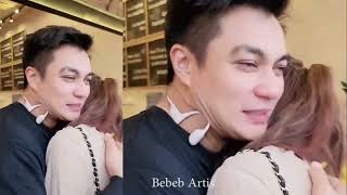 lucinta luna godain baim wong saat berkunjung ke restoran baim #bebebartis