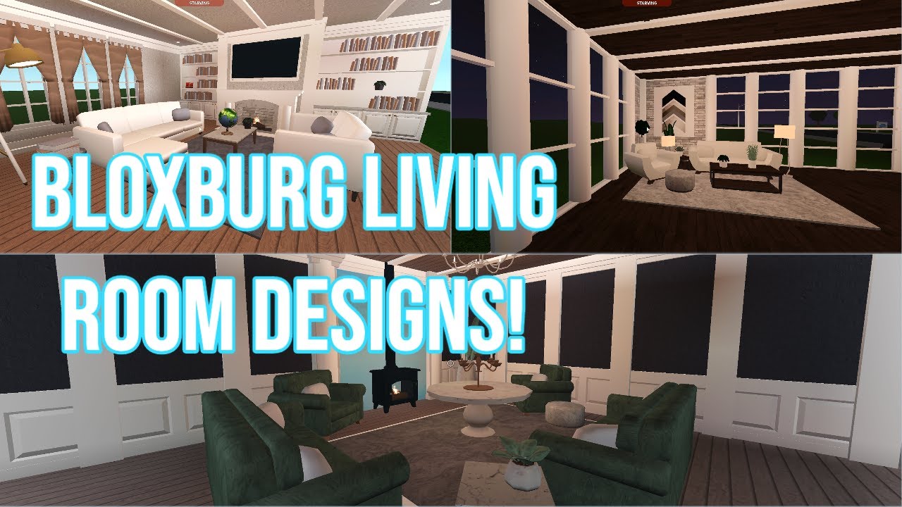 Best 3 Bloxburg Living Room Ideas Youtube - roblox bloxburg great living rooms barron