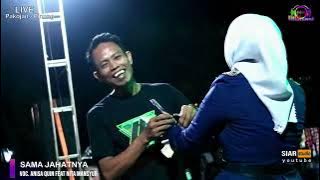 SAMA JAHATNYA - ANITA MANSYUR FT. ANNISA QUEEN (COVER) || NiaN Music Ent. || Live 14 Peb. 2023