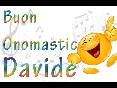 Auguri Buon Onomastico Davide