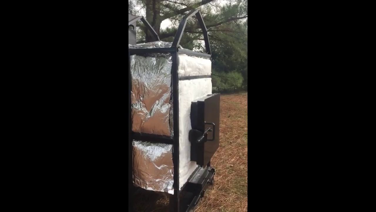 Hyprotherm Outdoor Forced Air Furnace Insulation - YouTube