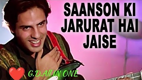 Saanson ki jarurat hai Jaise | movie Aashiqui | Rahul Rai | anu Agarwal