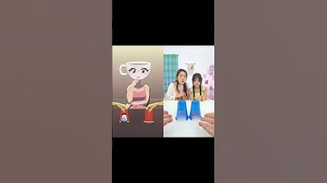 Tung Tung Tung Sahur Easy Magic Trick Tutorial Original VS Animation (Brainrot Animation) @fash