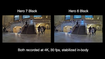 GoPro Hero 7 Black vs. Hero 6 Black low light + stabilization test