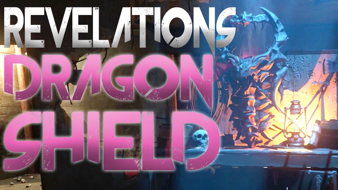 BO3 ZOMBIES "REVELATIONS": SHIELD PARTS GUIDE!