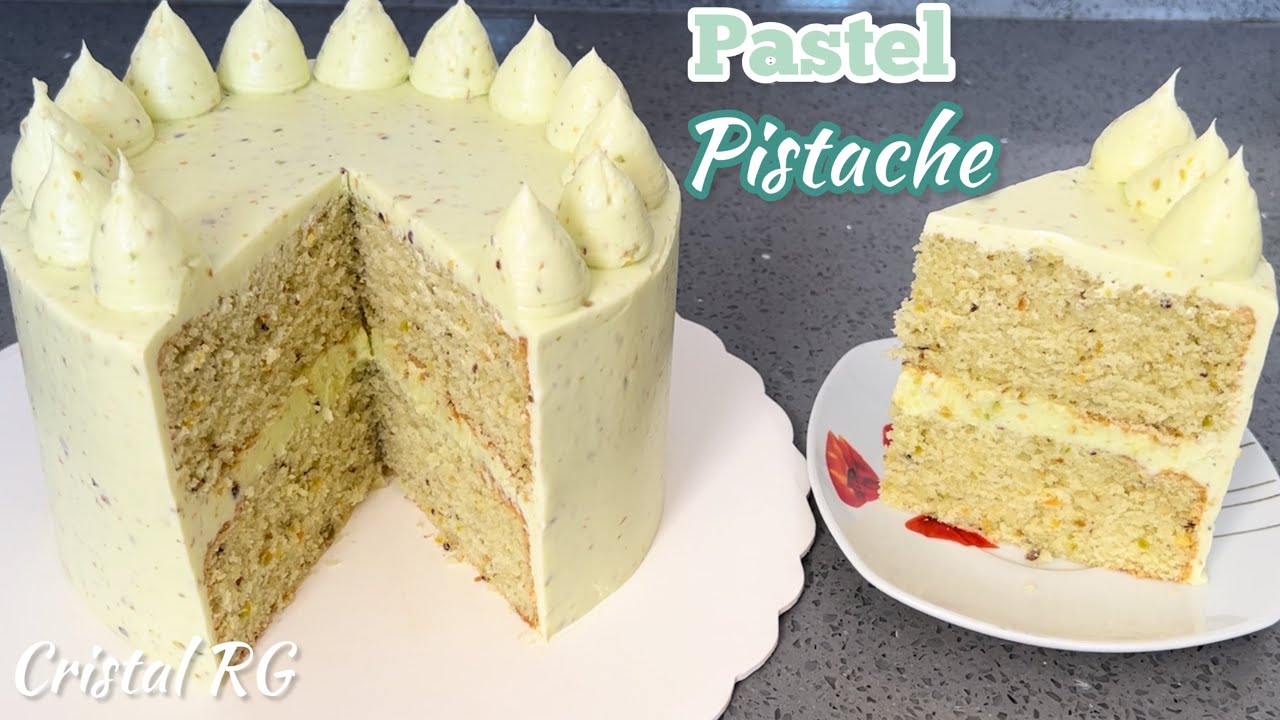 La RECETA de pastel para SOPRENDER a todos‼️Pastel de Pistacho y crema de queso