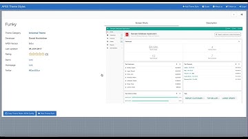 APEX Theme Styles - User Guide