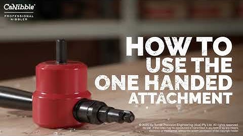 How to use The One-Handed Attachment