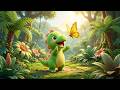 Baby Dino Makes New Friends 🐒 Cute Animal Friends Song for Kids &amp; Toddlers | Popular 3D Baby Songs