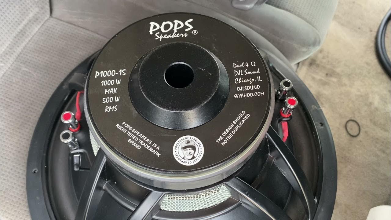 Pops speakers Chicago DJL POPS YouTube