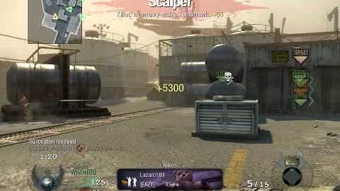 Call of Duty Black Ops: Sweet No-Scope and Random Tomahawk