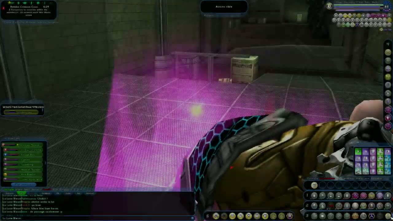 3er Parti City of Heroes Canari Symphony Control Sonic Assault Dominator TF Apex zone Guerre Rikti