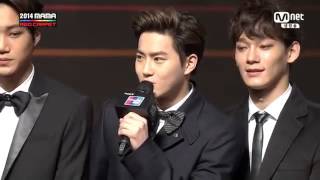 141203 2014 MAMA Best Asian Style 엑소 (EXO) 20141203 @MAMA 2014