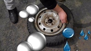 Что делать если бескамерное колесо спускает между диском и кордом