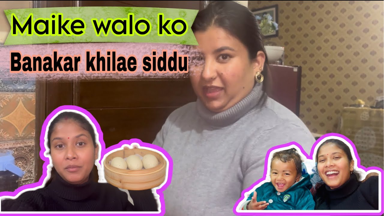 Mummy ne khae pheli bar himachali siddu || @Shivikchhetri-16  