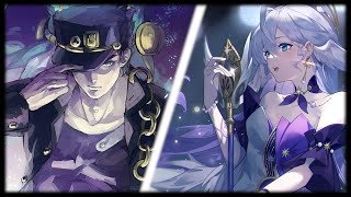 Jotaro X Robin duet  Welcome To My World  Robin Song S Final Ver  Honkai Star Rail X Jojo