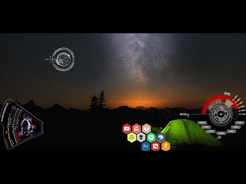 How To Customize Your Desktop With Rainmeter - Add Clocks, System Monitors And More To Your Desktop!