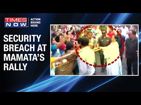 Massive Security breach during Mamata Banerjee’s rally | 2019 Lok Sabha Election