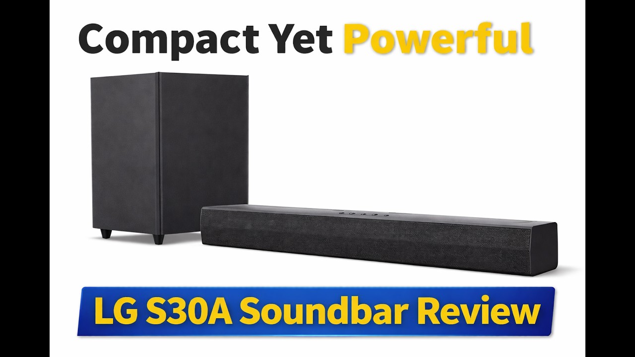 Is this the best budget soundbar ? | LG S30a SOUNDBAR | LG South Africa