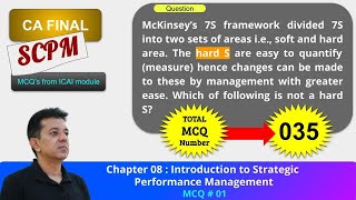 Mastering Introduction to Strategic Performance Mgt. of CA FINAL - SCPM - Self Paced || MCQ-1 || screenshot 2