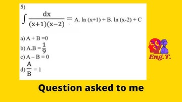 Integration | Calculator tricks failed | Question asked to me