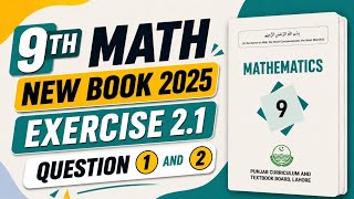 9th Math Chapter No 2(Logarithm): Exercise No 2.1 | Question No 1 and 2