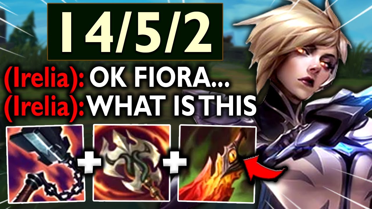 Here's why Fiora Counters EVERYTHING (League of Legends) YouTube