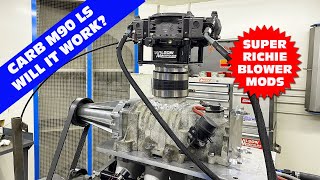 CARBURETED M90 LS TEST-HOW TO: RUN A CARB ON A CHEAP M90 SUPERCHARGER! JUST CUT A HOLE IN THE TOP! by Richard Holdener 69,727 views 3 months ago 12 minutes, 50 seconds